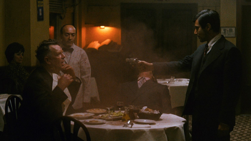 Al Pacino, Sterling Hayden ve filmu Kmotr / The Godfather