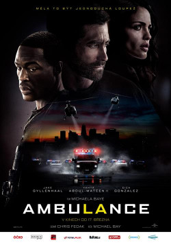 Český plakát filmu Ambulance / Ambulance