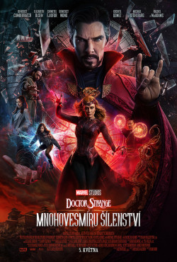 Český plakát filmu Doctor Strange v mnohovesmíru šílenství / Doctor Strange in the Multiverse of Madness