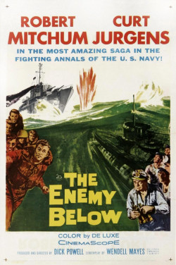 Plakát filmu Nepřítel pod hladinou / The Enemy Below