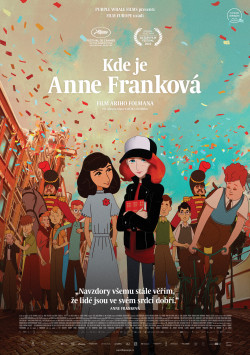 Český plakát filmu Kde je Anne Franková / Where Is Anne Frank