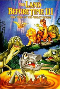Plakát filmu Země dinosaurů 3: Velký dar / The Land Before Time III: The Time of the Great Giving