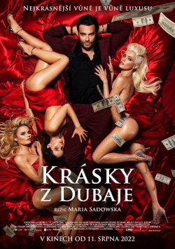 Český plakát filmu Krásky z Dubaje / Dziewczyny z Dubaju