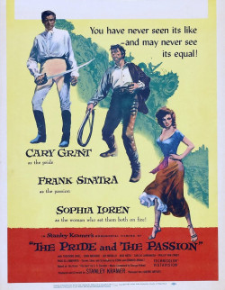 Plakát filmu Pýcha a vášeň / The Pride and the Passion