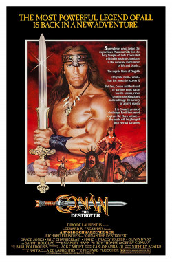 Plakát filmu Ničitel Conan / Conan the Destroyer