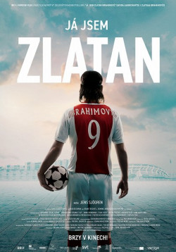 Český plakát filmu Já jsem Zlatan / Jag är Zlatan