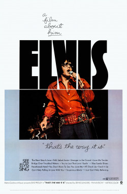 Plakát filmu Elvis zblízka / Elvis: That's the Way It Is