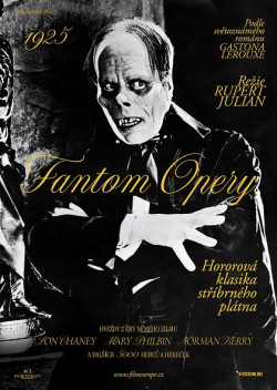 Český plakát filmu Fantom Opery / The Phantom of the Opera