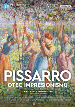 Český plakát filmu EOS: Pissarro - otec impresionismu / Exhibition On Screen: Pissarro: Father of Impressionism