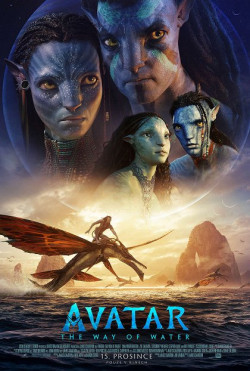 Český plakát filmu Avatar: The Way of Water / Avatar: The Way of Water