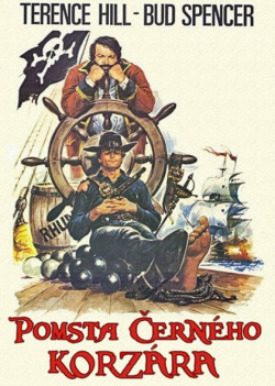 Český plakát filmu Pomsta Černého korzára / Il corsaro nero