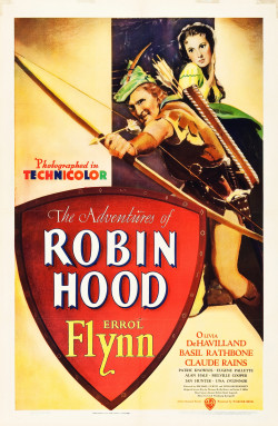 Plakát filmu Robin Hood - král trhanů / The Adventures of Robin Hood