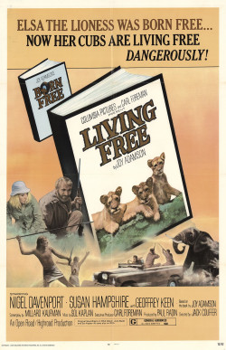 Plakát filmu Divočina patří lvům / Living Free