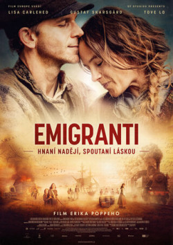 Český plakát filmu Emigranti / Utvandrarna