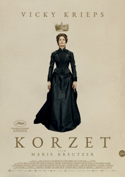 Český plakát filmu Korzet / Corsage