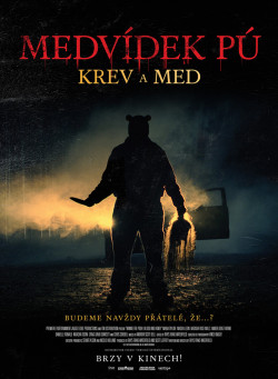 Český plakát filmu Medvídek Pú: Krev a med / Winnie the Pooh: Blood and Honey