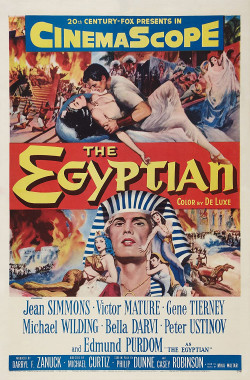 Plakát filmu Egypťan Sinuhet / The Egyptian