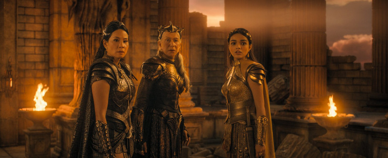 Lucy Liu, Helen Mirren, Rachel Zegler ve filmu Shazam! Hněv bohů / Shazam! Fury of the Gods