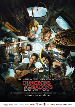 Český plakát filmu Dungeons & Dragons: Čest zlodějů / Dungeons & Dragons: Honor Among Thieves