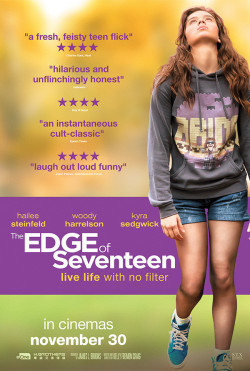 Plakát filmu Hořkých sedmnáct / The Edge of Seventeen