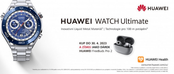 Nejlepší chytré hodinky Huawei v předprodeji. Tady k nim získáte sluchátka zdarma a bonus 2 tisíce