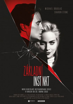 Český plakát filmu Základní instinkt / Basic Instinct