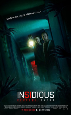 Český plakát filmu Insidious: Červené dveře / Insidious: The Red Door