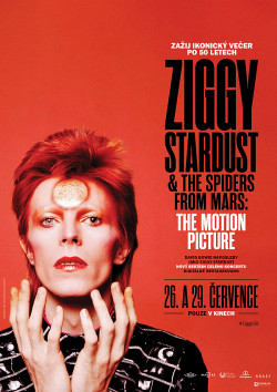Český plakát filmu Ziggy Stardust a The Spiders from Mars / Ziggy Stardust and the Spiders from Mars