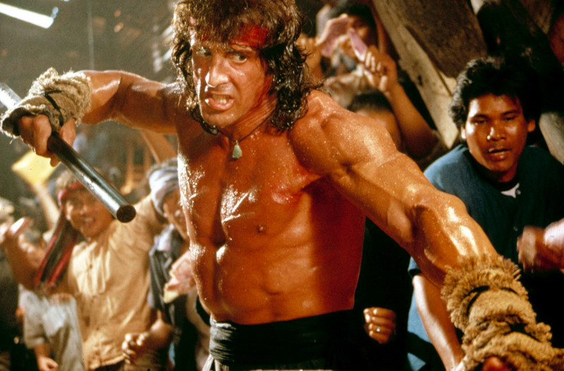 Sylvester Stallone ve filmu Rambo III / Rambo III