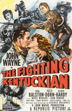 Plakát filmu Bojovný muž z Kentucky / The Fighting Kentuckian