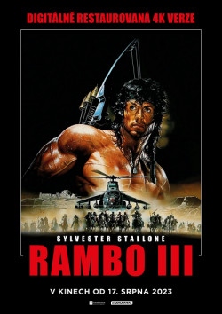 Český plakát filmu Rambo III / Rambo III