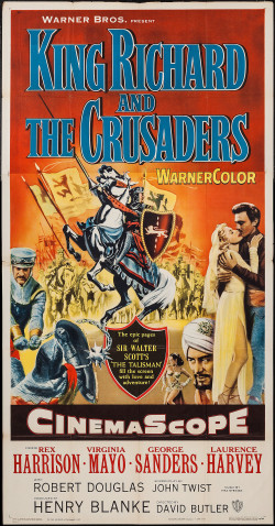 Plakát filmu Král Richard a křižáci / King Richard and the Crusaders