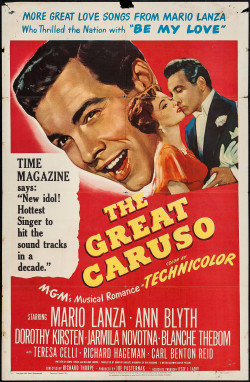 Plakát filmu Velký Caruso / The Great Caruso