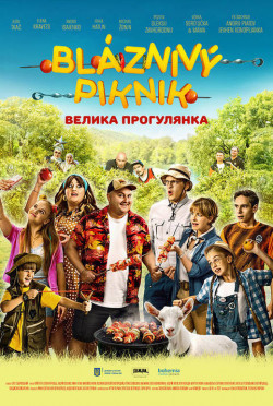 Český plakát filmu Bláznivý piknik / Velyka prohulianka
