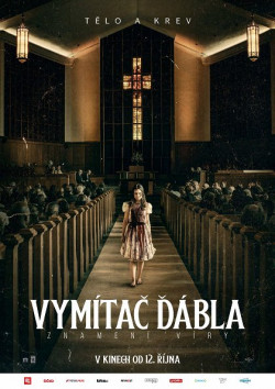 Český plakát filmu Vymítač ďábla: Znamení víry / The Exorcist: Believer