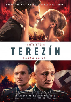Český plakát filmu Terezín: Láska za zdí / Terezín