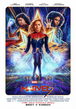 Český plakát filmu Marvels / The Marvels