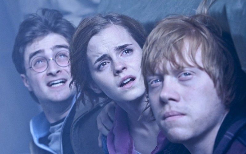 Rupert Grint, Emma Watson, Daniel Radcliffe ve filmu Harry Potter a Relikvie smrti - část 2 / Harry Potter and the Deathly Hallows: Part 2