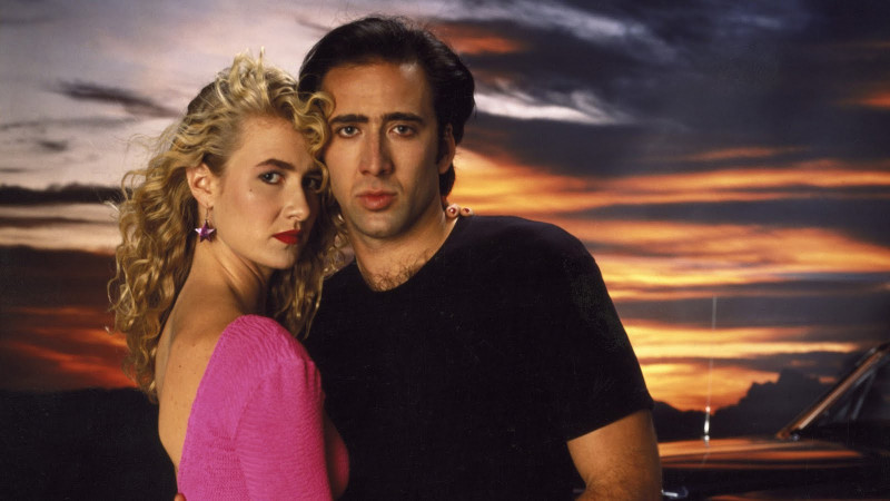 Nicolas Cage, Laura Dern ve filmu Zběsilost v srdci / Wild at Heart