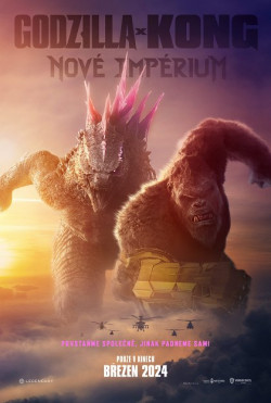 Český plakát filmu Godzilla x Kong: Nové imperium / Godzilla x Kong: The New Empire