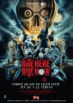 Český plakát filmu Ghost: Rite Here Rite Now / Rite Here Rite Now