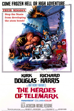 Plakát filmu Hrdinové z Telemarku / The Heroes of Telemark