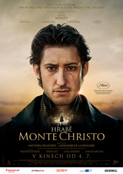 Český plakát filmu Hrabě Monte Christo / Le comte de Monte-Cristo