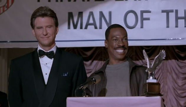 Eddie Murphy, Timothy Carhart ve filmu Policajt v Beverly Hills III / Beverly Hills Cop III