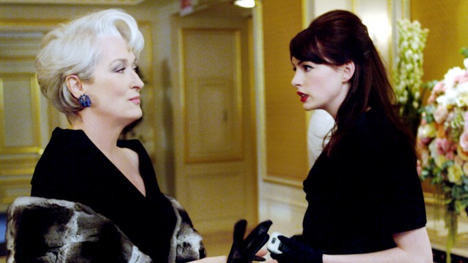 Meryl Streep, Anne Hathaway ve filmu Ďábel nosí Pradu / The Devil Wears Prada