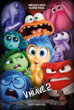 Český plakát filmu V hlavě 2 / Inside Out 2