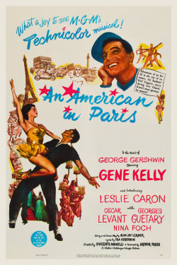 Plakát filmu Američan v Paříži / An American in Paris