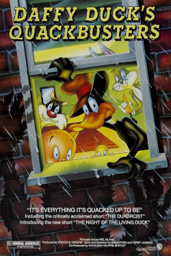 Plakát filmu Quackbusters kačera Daffyho / Daffy Duck's Quackbusters