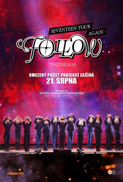 Český plakát filmu Seventeen Tour 'Follow' Again to Cinemas / Seventeen tour 'Follow' Again to Cinemas