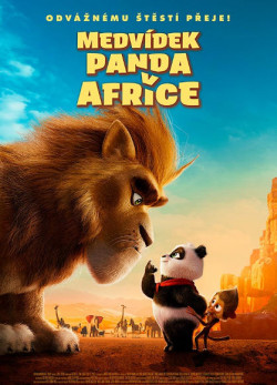 Český plakát filmu Medvídek panda v Africe / Panda Bear in Africa